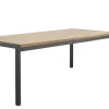 Profijt Meubel Eettafel Mantera 190x90 cm rechthoekig lichtbruin