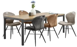 Profijt Meubel Eettafel Mantera 190x90 cm rechthoekig lichtbruin
