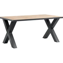 Profijt Meubel Eettafel met kruispoot Silvares 164x100 cm rechthoekig
