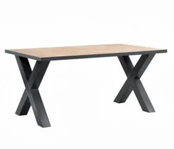 Profijt Meubel Eettafel met kruispoot Silvares 164x100 cm rechthoekig