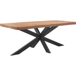 Profijt Meubel Eettafel Newhaven mangohout 220x100 cm rechthoekig