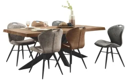 Profijt Meubel Eettafel Newhaven mangohout 240x100 cm rechthoekig