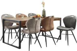 Profijt Meubel Eettafel Newhaven U-poot 220x100 cm rechthoekig