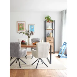 Profijt Meubel Eettafel Newhaven U-poot 220x100 cm rechthoekig