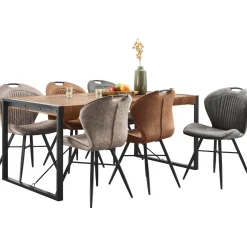 Profijt Meubel Eettafel Newhaven U-poot 180x90 cm rechthoekig