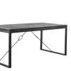 Profijt Meubel Eettafel Newhaven U-poot zwart 160x90 cm rechthoekig