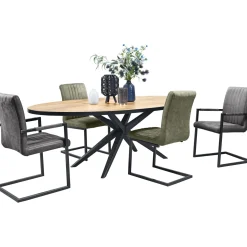 Profijt Meubel Eettafel Santon 200x102 cm ovaal