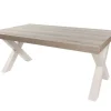 Profijt Meubel Eettafel Silvares met kruispoot 184x100 cm rechthoekig