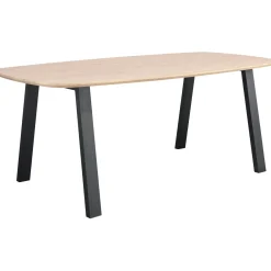 Profijt Meubel Eettafel Walden eikenhout 200x100 cm Deens ovaal