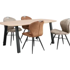 Profijt Meubel Eettafel Walden eikenhout 200x100 cm Deens ovaal
