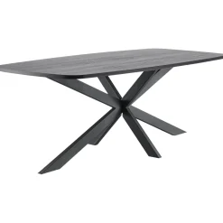 Profijt Meubel Eettafel Walden zwart eikenhout 220x110 cm Deens ovaal