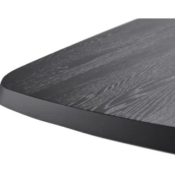 Profijt Meubel Eettafel Walden zwart eikenhout 220x110 cm Deens ovaal