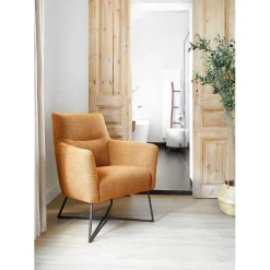 Profijt Meubel Fauteuil Varne geel basic comfort