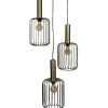 Profijt Meubel Hanglamp Bincerro brons metaal 3-lichts cluster