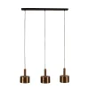Profijt Meubel Hanglamp Bincerro goud 100x8x150 cm 3-lichts