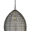 Profijt Meubel Hanglamp Merrit 40x53 cm zwart