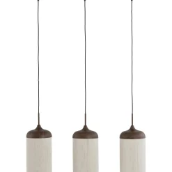 Profijt Meubel Hanglamp Skye bruin 3-lichts