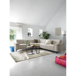 Profijt Meubel Hoekbank Aveiro beige excellent comfort