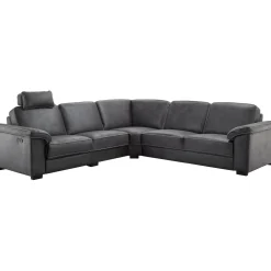 Profijt Meubel Hoekbank Candelas antraciet relaxfunctie excellent comfort