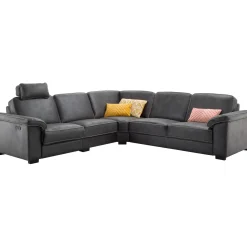 Profijt Meubel Hoekbank Candelas antraciet relaxfunctie excellent comfort