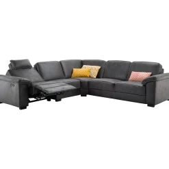 Profijt Meubel Hoekbank Candelas antraciet relaxfunctie excellent comfort