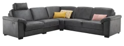 Profijt Meubel Hoekbank Candelas antraciet relaxfunctie premium comfort