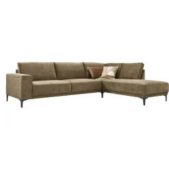 Profijt Meubel Hoekbank Clanton bruin premium comfort