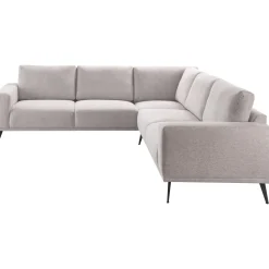 Profijt Meubel Hoekbank Lindon lichtgrijs basic comfort