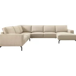 Profijt Meubel Hoekbank links Alburg beige basic comfort