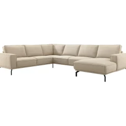 Profijt Meubel Hoekbank links Alburg beige premium comfort