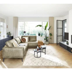Profijt Meubel Hoekbank links Alburg groen premium comfort