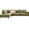 Profijt Meubel Hoekbank links Alburg mosgroen premium comfort