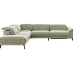 Profijt Meubel Hoekbank links Alunda groen relaxfunctie premium comfort