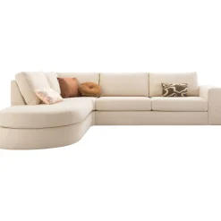 Profijt Meubel Hoekbank links Azara beige basic comfort