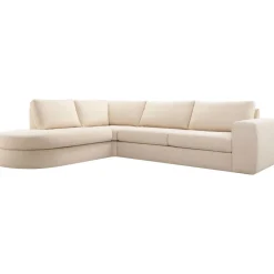 Profijt Meubel Hoekbank links Azara beige basic comfort