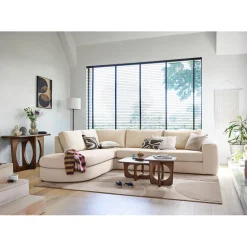 Profijt Meubel Hoekbank links Azara beige basic comfort