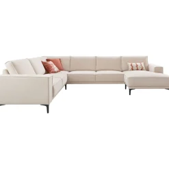 Profijt Meubel Hoekbank links Calira beige basic comfort