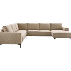 Profijt Meubel Hoekbank links Calira bruin basic comfort