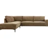 Profijt Meubel Hoekbank links Clanton bruin basic comfort
