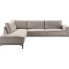 Profijt Meubel Hoekbank links Clanton taupe premium comfort