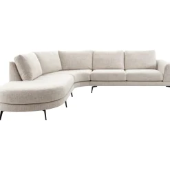 Profijt Meubel Hoekbank links Flandria beige basic comfort