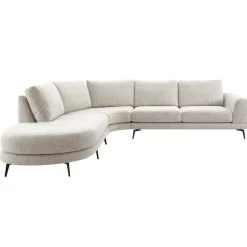 Profijt Meubel Hoekbank links Flandria beige premium comfort
