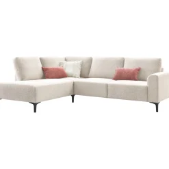 Profijt Meubel Hoekbank links Garzeno beige basic comfort