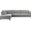 Profijt Meubel Hoekbank links Gulnare grijs basic comfort