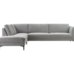 Profijt Meubel Hoekbank links Gulnare grijs basic comfort