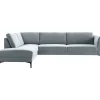 Profijt Meubel Hoekbank links Gulnare lichtgrijs basic comfort
