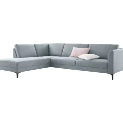 Profijt Meubel Hoekbank links Gulnare lichtgrijs basic comfort
