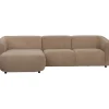 Profijt Meubel Hoekbank links Harper bruin basic comfort