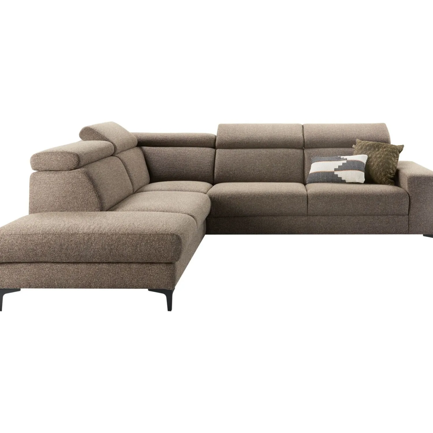 Profijt Meubel Hoekbank links Ixonia grijs premium comfort