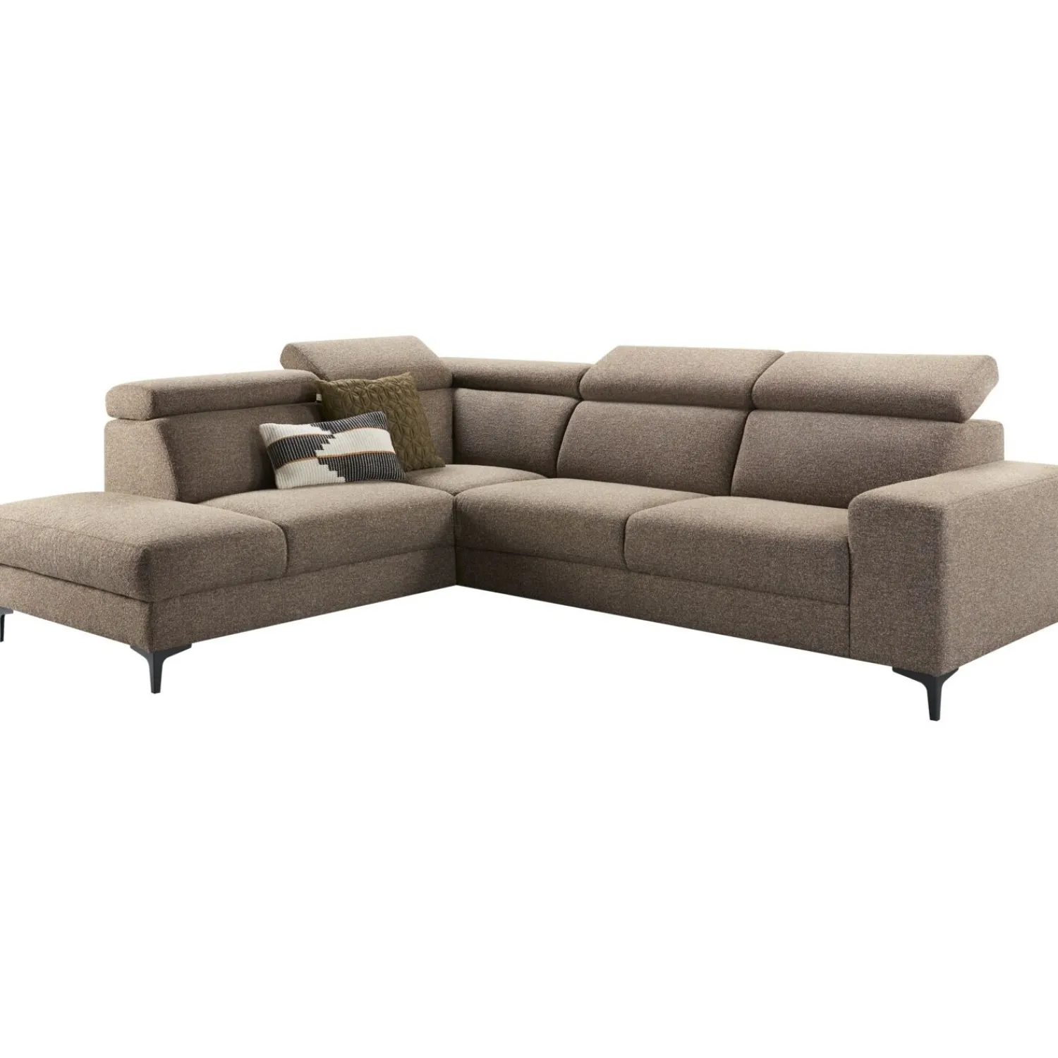 Profijt Meubel Hoekbank links Ixonia grijs premium comfort